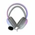 White Shark Firefly RGB | On-Ear Gaming Headset | 3,5mm Connector & USB-A | Wit_