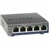 Netgear GS105E-200PES | 5-poorts Gigabit Smart Managed Plus Switch | VLAN/QoS | Webbeheer | Compact_