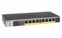 NETGEAR GS108LP | Unmanaged Switch | 8 Poorten | Gigabit Ethernet (10/100/1000 Mbps) | 8x PoE+ (60W) | FlexPoE | Fanless | 1U Rackmount_