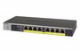 NETGEAR GS108LP | Unmanaged Switch | 8 Poorten | Gigabit Ethernet (10/100/1000 Mbps) | 8x PoE+ (60W) | FlexPoE | Fanless | 1U Rackmount_