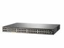 HPE Aruba 2930F 48G PoE+ 4SFP+ | Refurbished Silver L3 Managed Switch | 48x Gigabit PoE+ | 4x SFP+ | 370W PoE Budget | 1U Rackmount | Grijs_