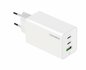 Mobiparts GaN Wall Charger | 2x USB-C & 3.0 USB-A QC 65W | Wit_