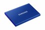 Samsung T7 | Externe SSD | 2TB | USB 3.2 Gen2 | 1.050MB/s Lezen | 1.000MB/s Schrijven | Blauw_