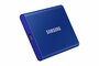 Samsung T7 | Externe SSD | 2TB | USB 3.2 Gen2 | 1.050MB/s Lezen | 1.000MB/s Schrijven | Blauw_
