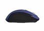 Qware Glasgow | Draadloze Muis | Rechtshandig | RF + Bluetooth | 1600 DPI | Blauw/Zwart_