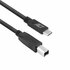 ACT | USB 2.0 Kabel | USB-C naar USB-B | 1,8m | Zwart_