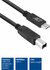 ACT | USB 2.0 Kabel | USB-C naar USB-B | 1,8m | Zwart_