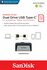 Sandisk Ultra Dual Drive | 32GB USB-C 3.2 & USB-A 3.2 Flash Drive | Zilver_