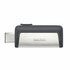 SanDisk Ganda UltraType | 256GB USB-C 3.2 & USB-A 3.2 Flash Drive | Zilver_