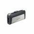 SanDisk Ganda UltraType | 256GB USB-C 3.2 & USB-A 3.2 Flash Drive | Zilver_