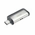 SanDisk Ganda UltraType | 256GB USB-C 3.2 & USB-A 3.2 Flash Drive | Zilver_