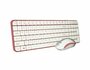 QWARE Wireless Waterford Toetsenbord + Muis Roze_