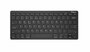 QWARE Wireless keyboard Woodstock Zwart_