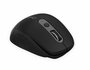 QWARE Wireless Ergo Mouse York Zwart_