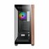 Case Azza Neptun 491 | Midi Tower | RGB | Zwart en Hout_