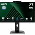 MSI PRO MP272PMG | 27" Full HD IPS Monitor | 120Hz | Webcam | USB | Zwart_