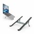 ACT AC8122 | Inklapbare Laptopstandaard tot 15,6" | 6 Verstelbare Standen | Aluminium | Inclusief Reistas_