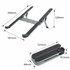 ACT AC8122 | Inklapbare Laptopstandaard tot 15,6" | 6 Verstelbare Standen | Aluminium | Inclusief Reistas_